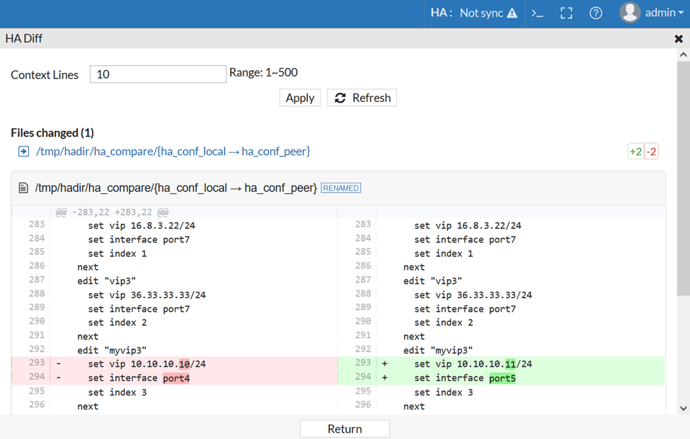 HA trouble-shooting | FortiWeb 7.0.1 | Fortinet Document Library